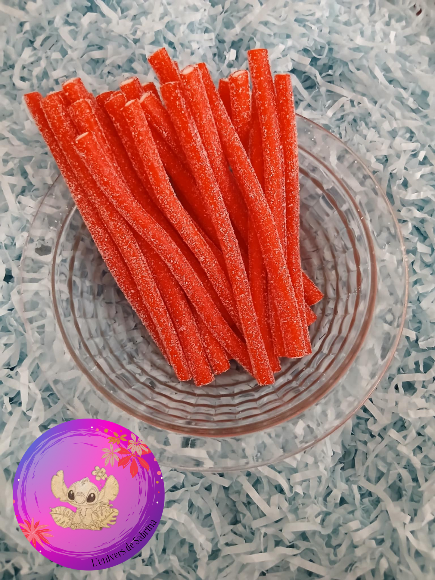 JUMBO FOURRE ACIDE SUCRE FRAISE 11 CM (HALAL)