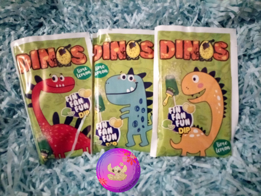 SUCETTE POUDRE DINOS CITRON, CITRON VERT