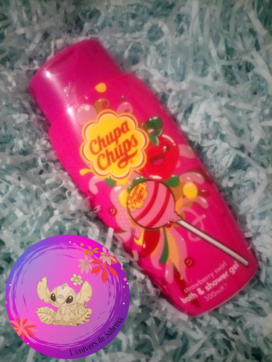 GEL DOUCHE CHUPA CHUPS FRAISE