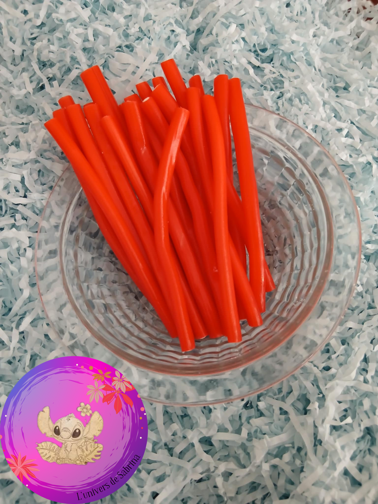 JUMBO FOURRE LISSE FRAISE 11 CM (HALAL)