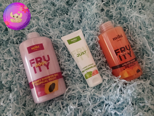 LOT GEL DOUCHE FRUIT TROPICAL
