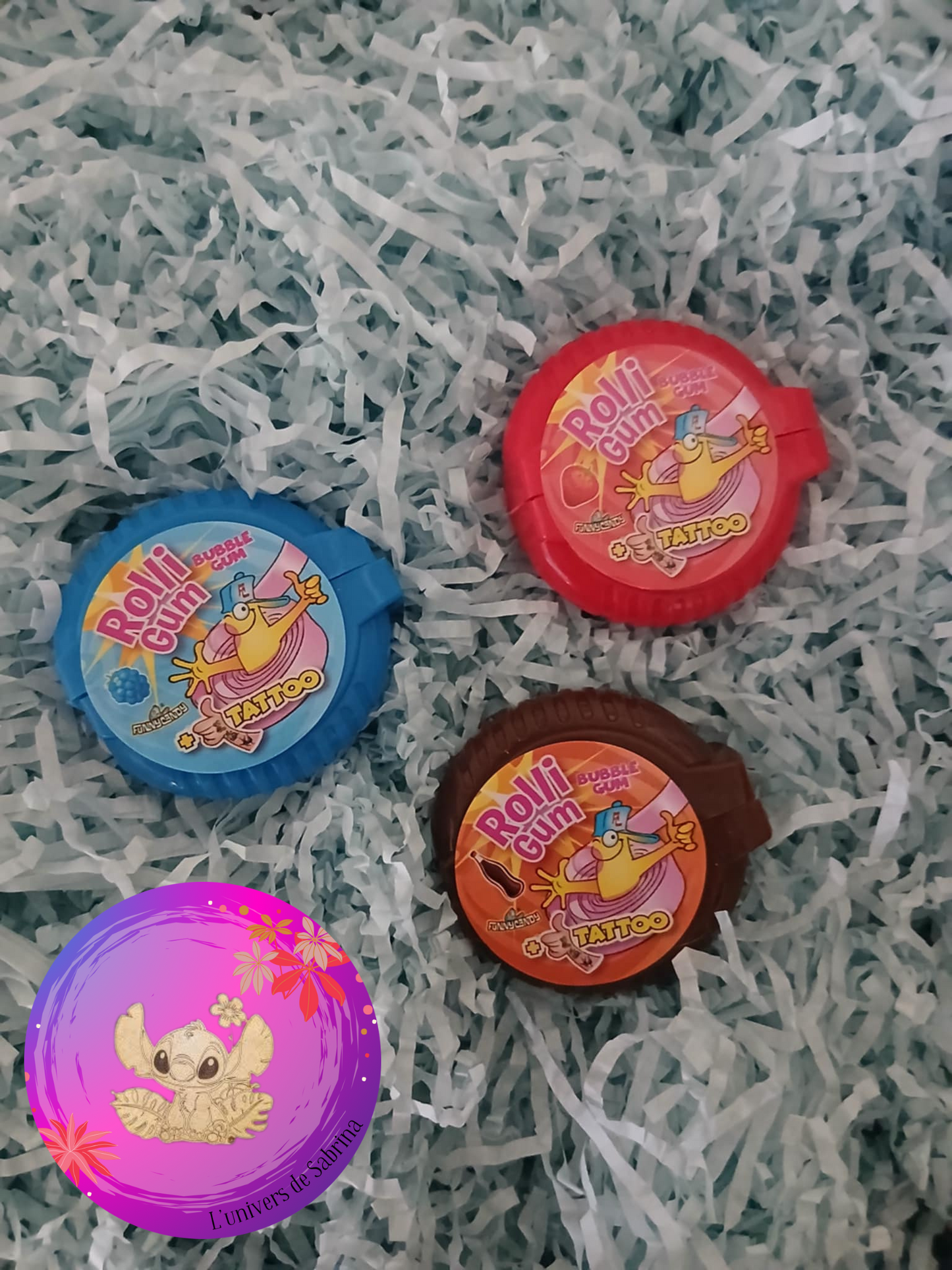 ROLLI GUM X3 (FRAISE, COLA, FRAMBOISE)
