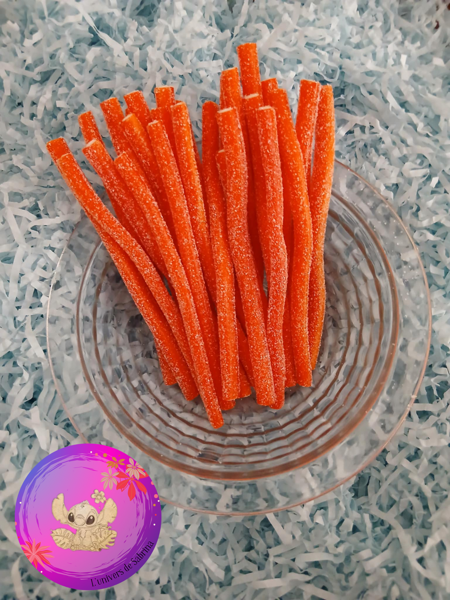 JUMBO FOURRE ACIDE SUCRE ORANGE 11 CM (HALAL)