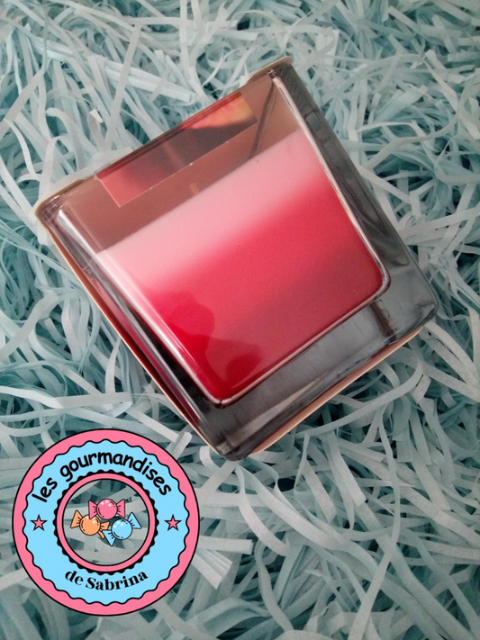 BOUGIE ARC EN CIEL FRAISE